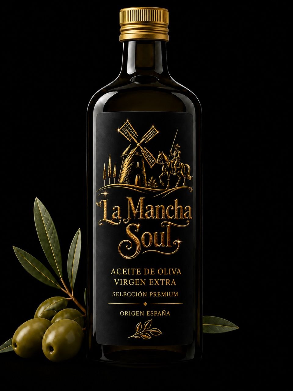 Aceite de Oliva Virgen Extra — La Mancha Soul